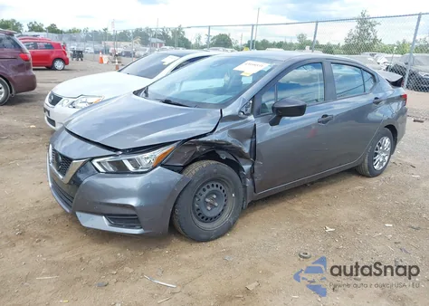 2021 Nissan Versa S Xtronic Cvt z USA, uszkodzony, nr VIN 3N1CN8DV1ML910755